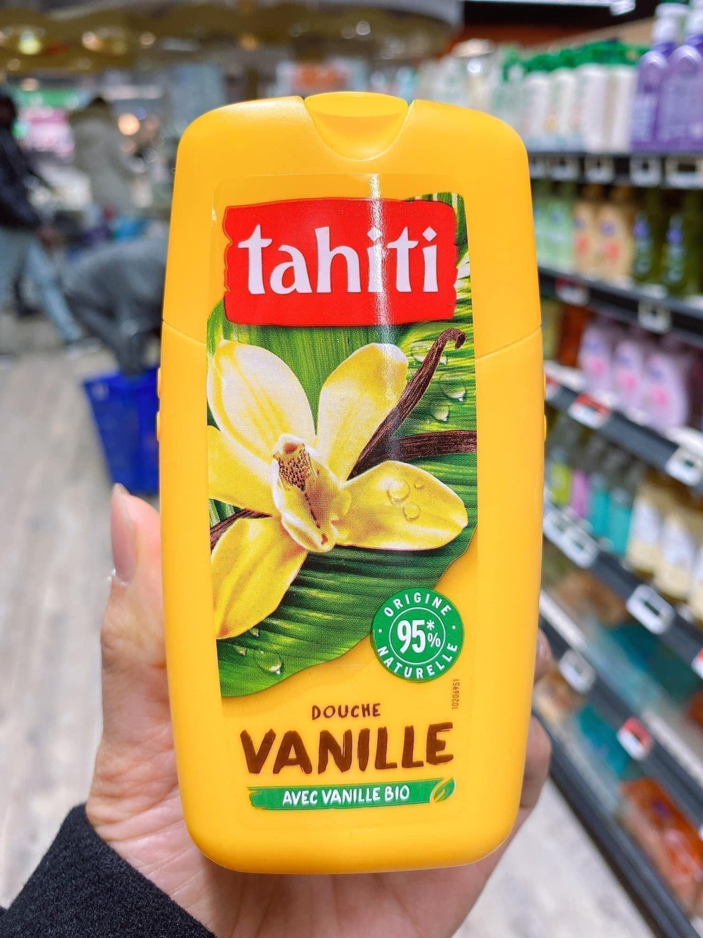 Sữa Tắm Nước Hoa Tahiti L Vani Pháp Chai 250ml- Thơm Ngọt Ngào Cùng Hoa Tươi