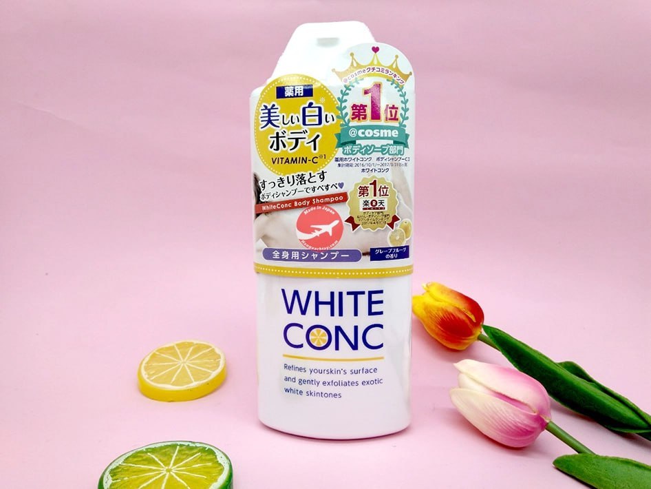 Sữa Tắm Trắng Toàn Thân White ConC Nhật Bản 360ml