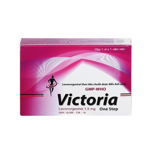 Thuốc tránh thai khẩn cấp Victoria One Step hộp 1 viên  Medigo